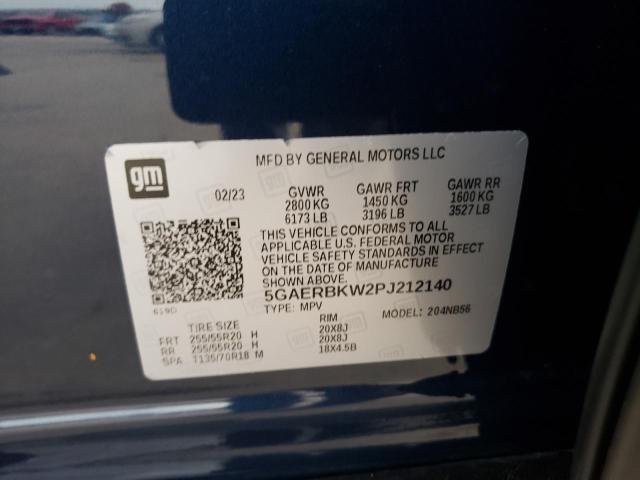 Photo 14 from auction – 2023 BUICK ENCLAVE ES with VIN 5GAERBKW2PJ212140