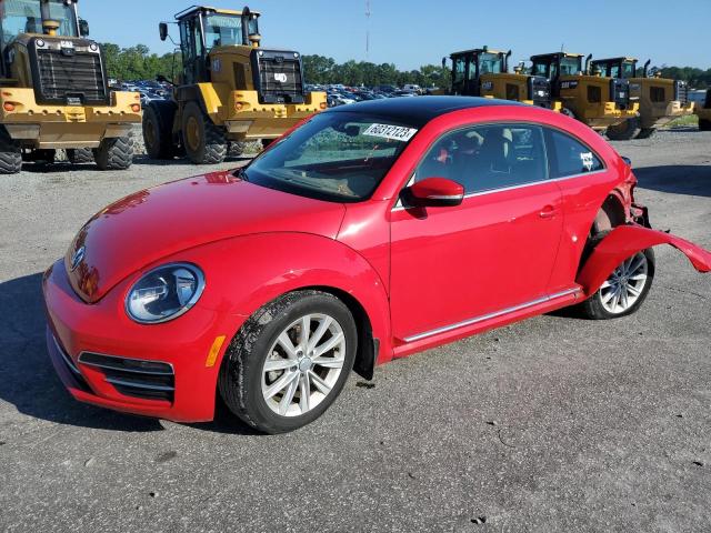 Photo 1 from auction – 2018 VOLKSWAGEN BEETLE SE with VIN 3VWJD7AT3JM711228