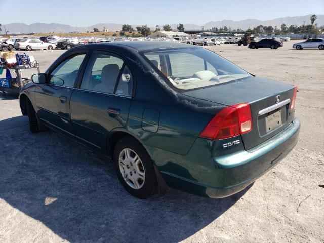 Photo 2 from auction – 2002 HONDA CIVIC with VIN 2HGES16582H506524