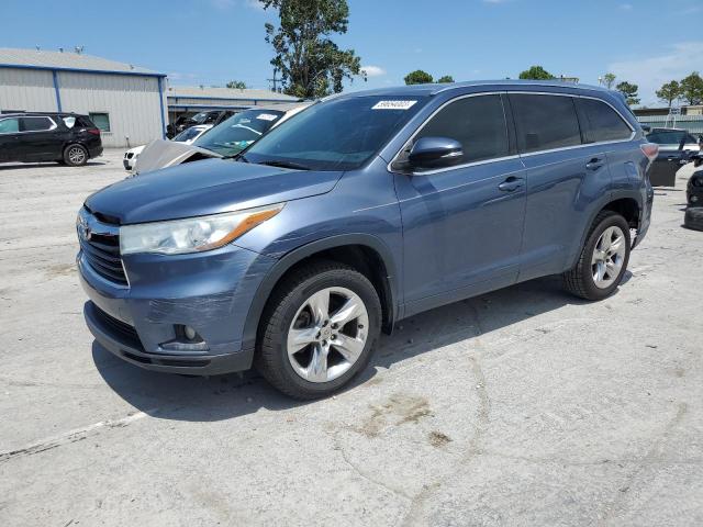 TOYOTA HIGHLANDER 2015 مع رقم تعريف المركبة 5TDYKRFH7FS067943 - صورة من المزاد