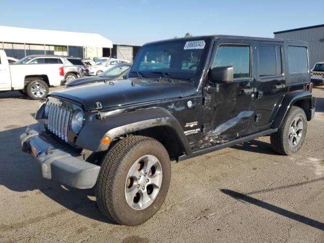 JEEP WRANGLER U 2017 with VIN 1C4BJWEG5HL634879 - Photo from auction