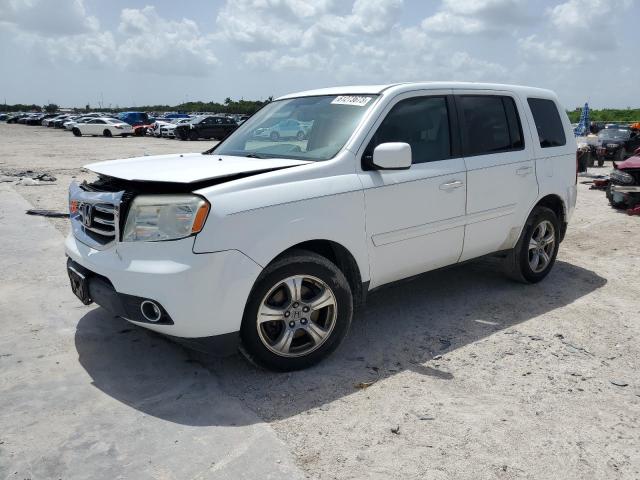 HONDA PILOT EXL 2013 with VIN 5FNYF3H58DB041082 - Photo from auction