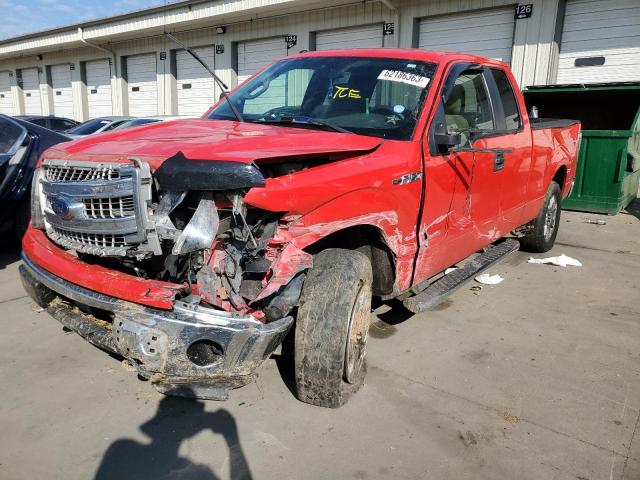 FORD F150 SUPER 2013 with VIN 1FTFX1ET5DKG21422 - Photo from auction