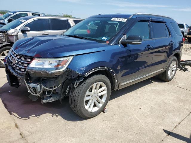 FORD EXPLORER X 2017 with VIN 1FM5K7D89HGC26576 - Photo from auction