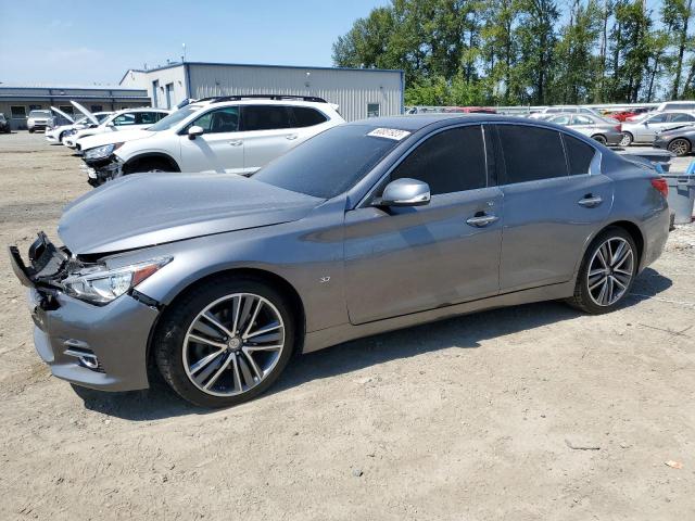 INFINITI Q50 BASE 2014 with VIN JN1BV7AR9EM691645 - Photo from auction