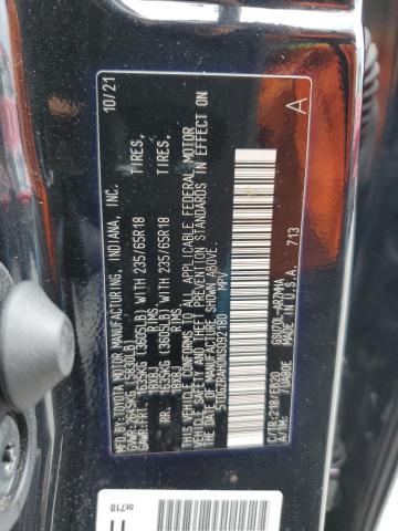 Photo 14 from auction – 2022 TOYOTA HIGHLANDER with VIN 5TDGZRAH0NS092180