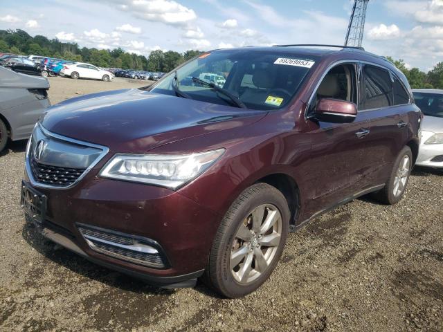 Photo 1 from auction – 2015 ACURA MDX ADVANC with VIN 5FRYD4H84FB009043