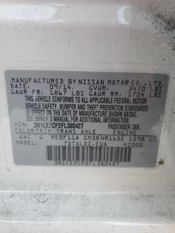 Photo 14 from auction – 2015 NISSAN VERSA NOTE with VIN 3N1CE2CP2FL380427