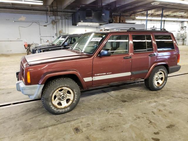 JEEP CHEROKEE S 2001 with VIN 1J4FF48S71L585885 - Photo from auction