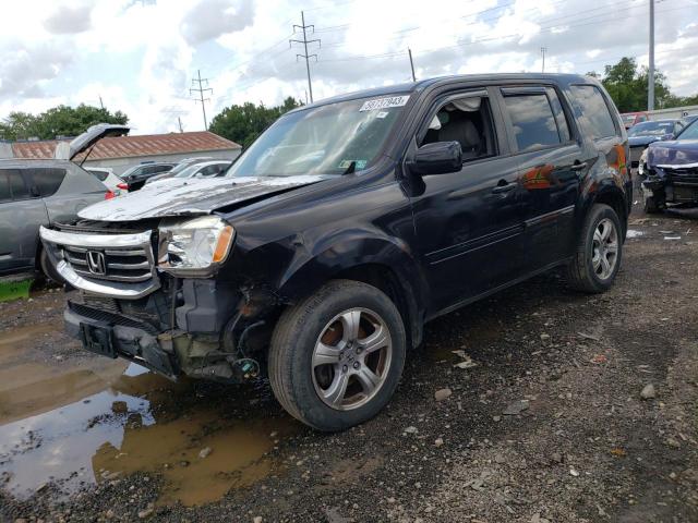 HONDA PILOT EXL 2013 with VIN 5FNYF4H58DB045803 - Photo from auction