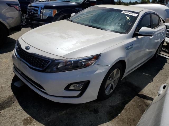 KIA OPTIMA HYB 2016 with VIN KNAGM4AD0G5096170 - Photo from auction