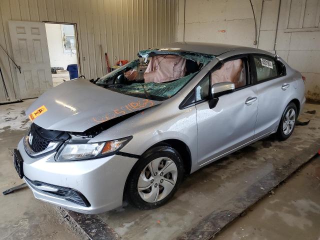 HONDA CIVIC LX 2015 with VIN 19XFB2F51FE083523 - Photo from auction