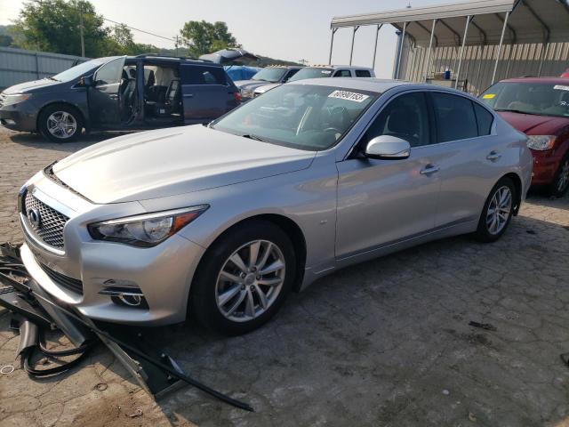 INFINITI Q50 BASE 2015 with VIN JN1BV7AR8FM397591 - Photo from auction