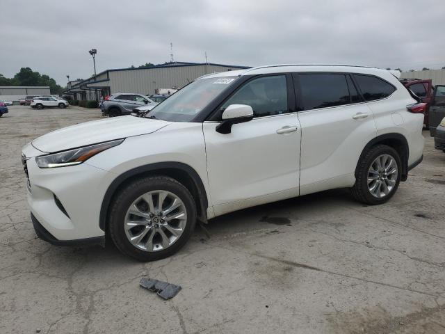 TOYOTA HIGHLANDER 2021 with VIN 5TDDZRBH9MS064099 - Photo from auction