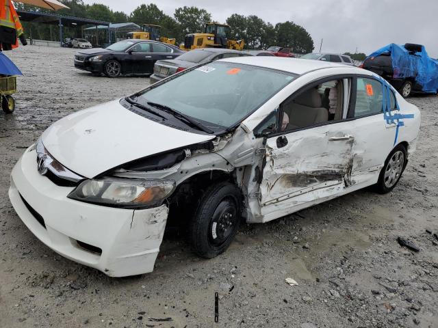 HONDA CIVIC LX 2011 with VIN 19XFA1F57BE038609 - Photo from auction