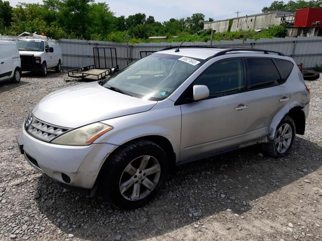 NISSAN MURANO SL 2007 with VIN JN8AZ08TX7W519965 - Photo from auction