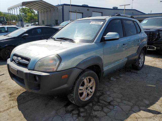 HYUNDAI TUCSON SE 2008 with VIN KM8JN72D08U763585 - Photo from auction