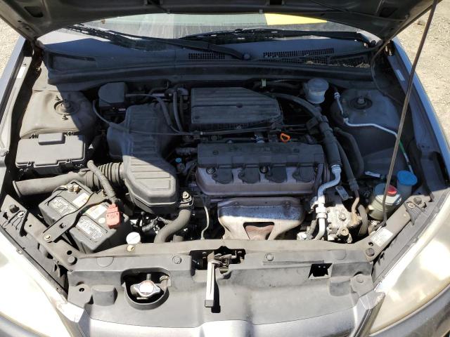 Photo 11 from auction – 2005 HONDA CIVIC LX with VIN 2HGES16545H511353