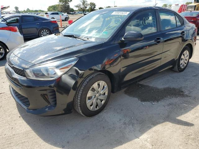 KIA RIO LX 2018 with VIN 3KPA24AB2JE049361 - Photo from auction