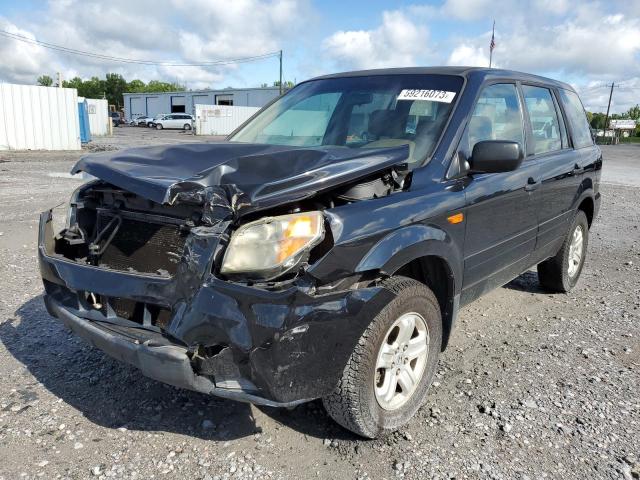 Photo 1 from auction – 2006 HONDA PILOT LX with VIN 5FNYF28156B044788