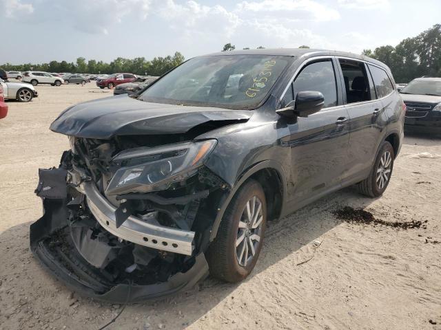 HONDA PILOT EXL 2021 with VIN 5FNYF5H57MB038833 - Photo from auction