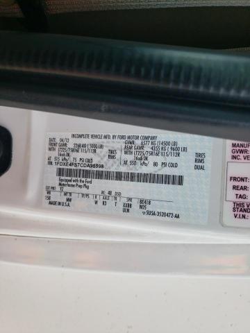 Photo 10 from auction – 2012 FORD ECONOLINE with VIN 1FDXE4FS7CDA95598