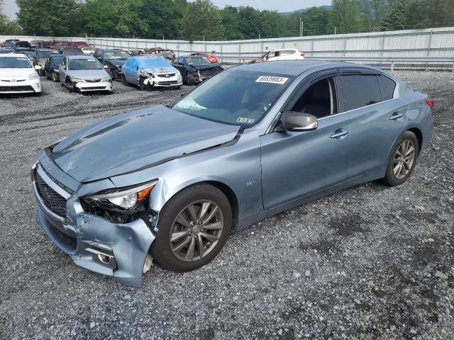 INFINITI Q50 PREMIU 2016 with VIN JN1EV7AR7GM341558 - Photo from auction
