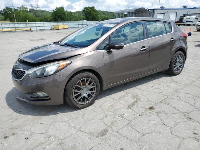 KIA FORTE EX 2014 with VIN KNAFX5A86E5233573 - Photo from auction