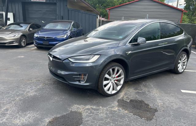 Photo 2 from auction – 2016 TESLA MODEL X with VIN 5YJXCBE43GFS00850