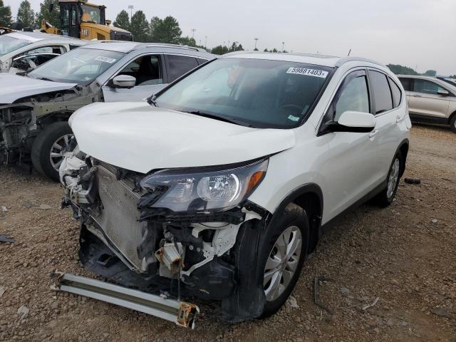 HONDA CR-V EXL 2014 with VIN 5J6RM4H77EL009993 - Photo from auction
