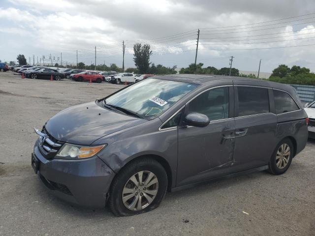 HONDA ODYSSEY EX 2014 with VIN 5FNRL5H67EB009307 - Photo from auction