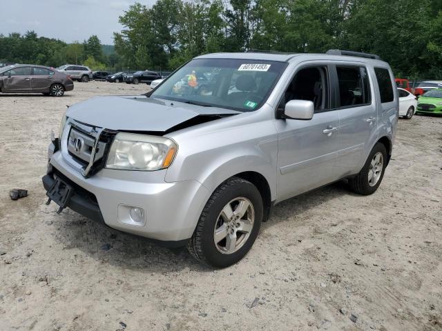 HONDA PILOT EXL 2011 with VIN 5FNYF4H50BB050135 - Photo from auction
