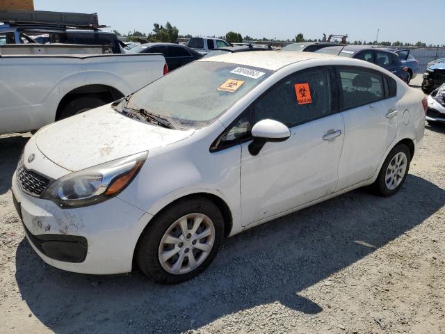 KIA RIO LX 2015 with VIN KNADM4A38F6443232 - Photo from auction
