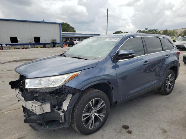 TOYOTA HIGHLANDER 2018 with VIN 5TDZZRFHXJS258801 - Photo from auction