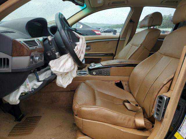 Photo 7 from auction – 2007 BMW 750I with VIN WBAHL83547DT09079