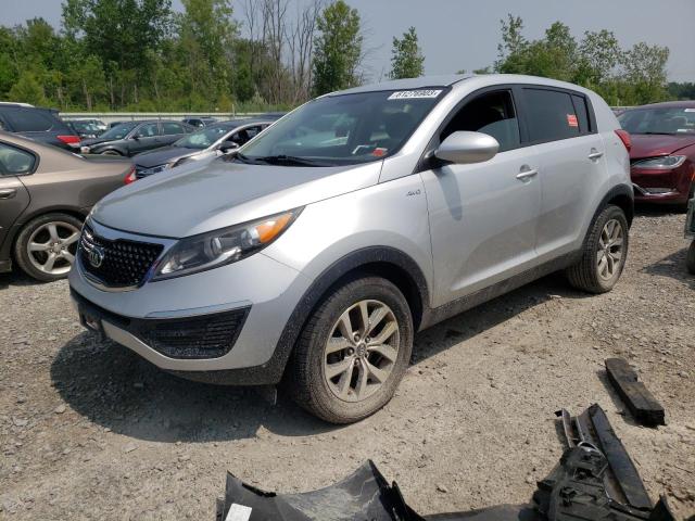 KIA SPORTAGE L 2015 with VIN KNDPBCAC7F7772157 - Photo from auction