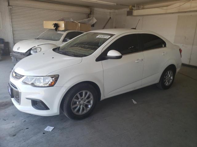 CHEVROLET SONIC LT 2017 with VIN 1G1JD5SG7H4134744 - Photo from auction