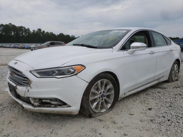 FORD FUSION SE 2017 with VIN 3FA6P0HD6HR317358 - Photo from auction
