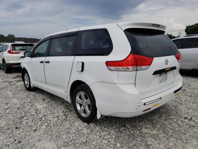 Photo 2 from auction – 2011 TOYOTA SIENNA BAS with VIN 5TDKA3DC2BS002022