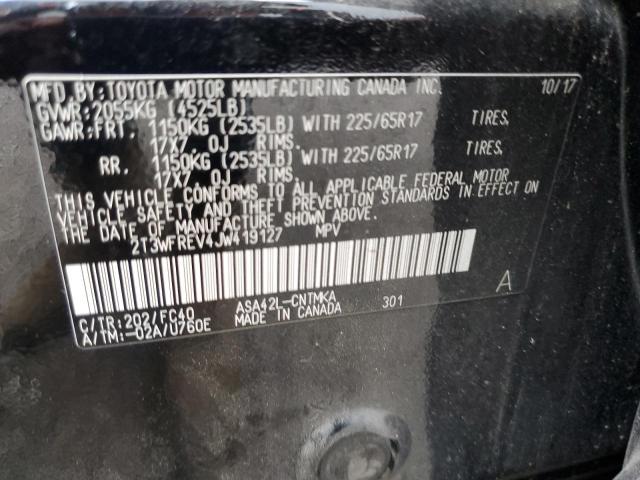 Photo 14 from auction – 2018 TOYOTA RAV4 ADVEN with VIN 2T3WFREV4JW419127