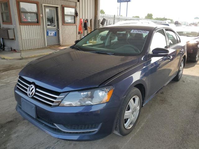 VOLKSWAGEN PASSAT S 2015 with VIN 1VWAS7A38FC022901 - Photo from auction