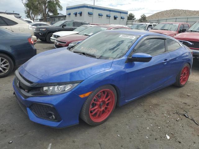 HONDA CIVIC SI 2018 with VIN 2HGFC3A5XJH754938 - Photo from auction