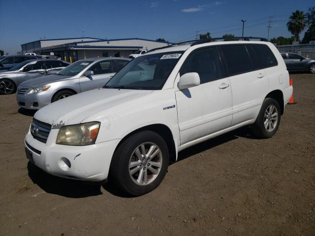 TOYOTA HIGHLANDER 2006 with VIN JTEDW21A560013205 - Photo from auction