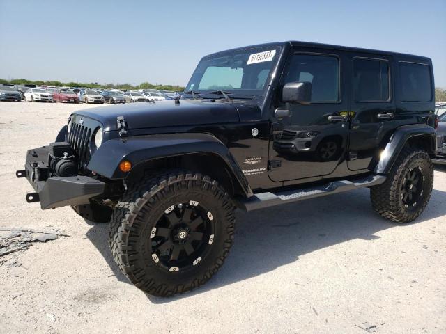 JEEP WRANGLER U 2012 with VIN 1C4BJWEGXCL133110 - Photo from auction