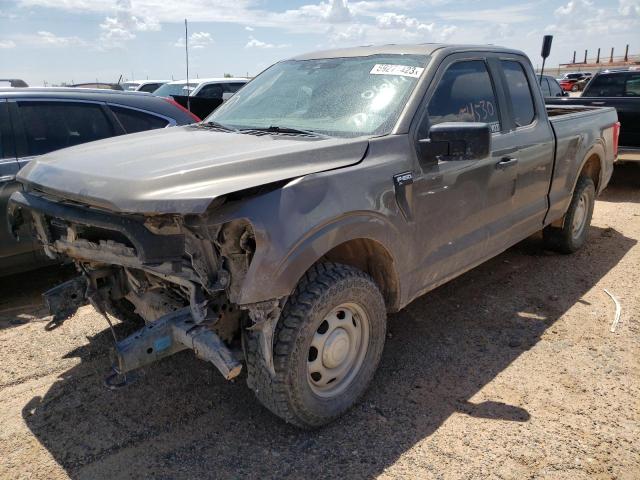Photo 1 from auction – 2021 FORD F150 SUPER with VIN 1FTFX1E55MKE69692