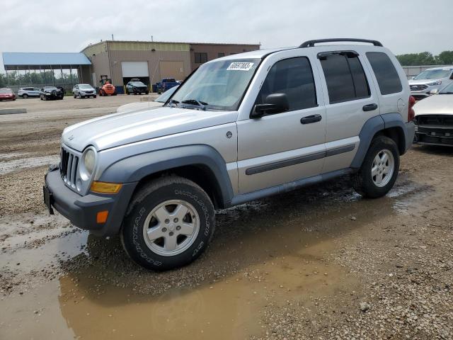 JEEP LIBERTY SP 2007 with VIN 1J4GL48K57W708667 - Photo from auction