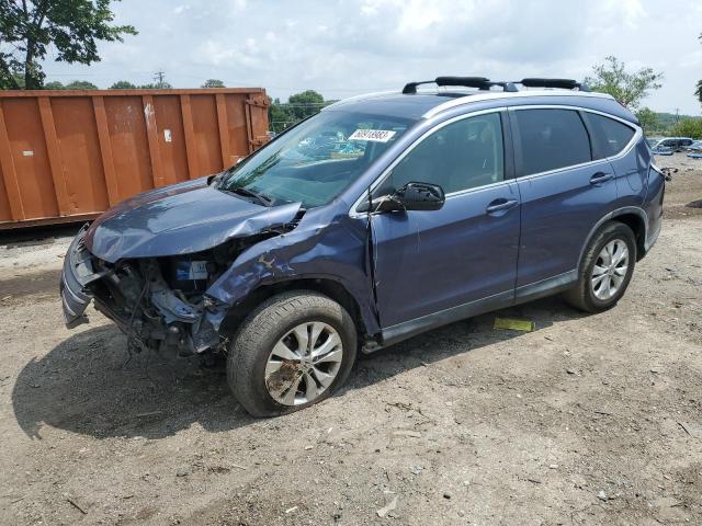 HONDA CR-V EXL 2012 with VIN JHLRM3H70CC003176 - Photo from auction