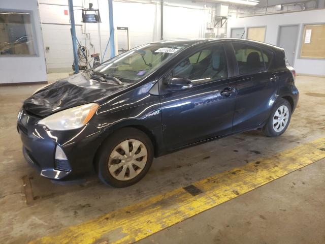 TOYOTA PRIUS C 2012 with VIN JTDKDTB39C1524686 - Photo from auction