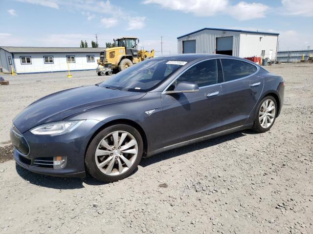TESLA MODEL S 2015 with VIN 5YJSA1E25FF114429 - Photo from auction