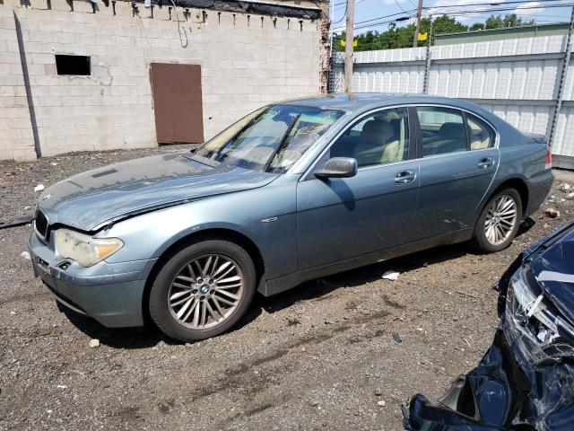BMW 745 I 2004 with VIN WBAGL63454DP68530 - Photo from auction